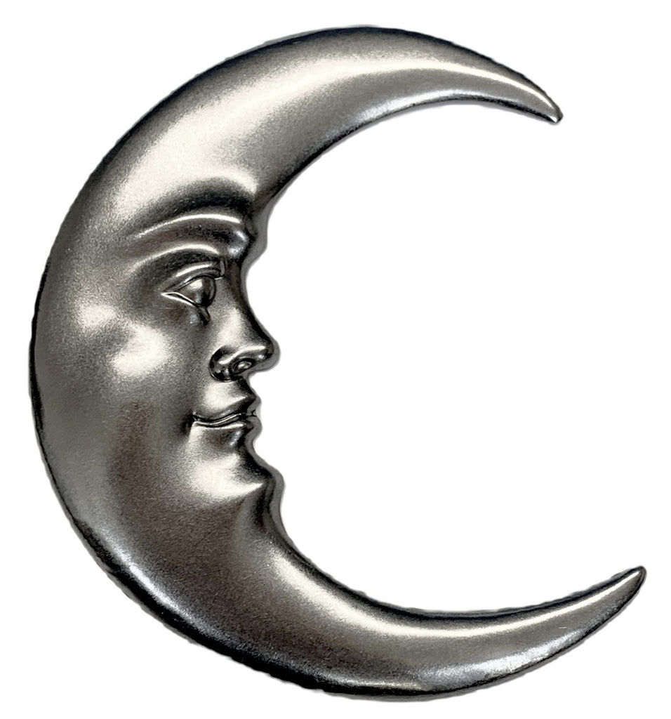 The classic shape of a half moon with a face-ideal for bedroom based crafts