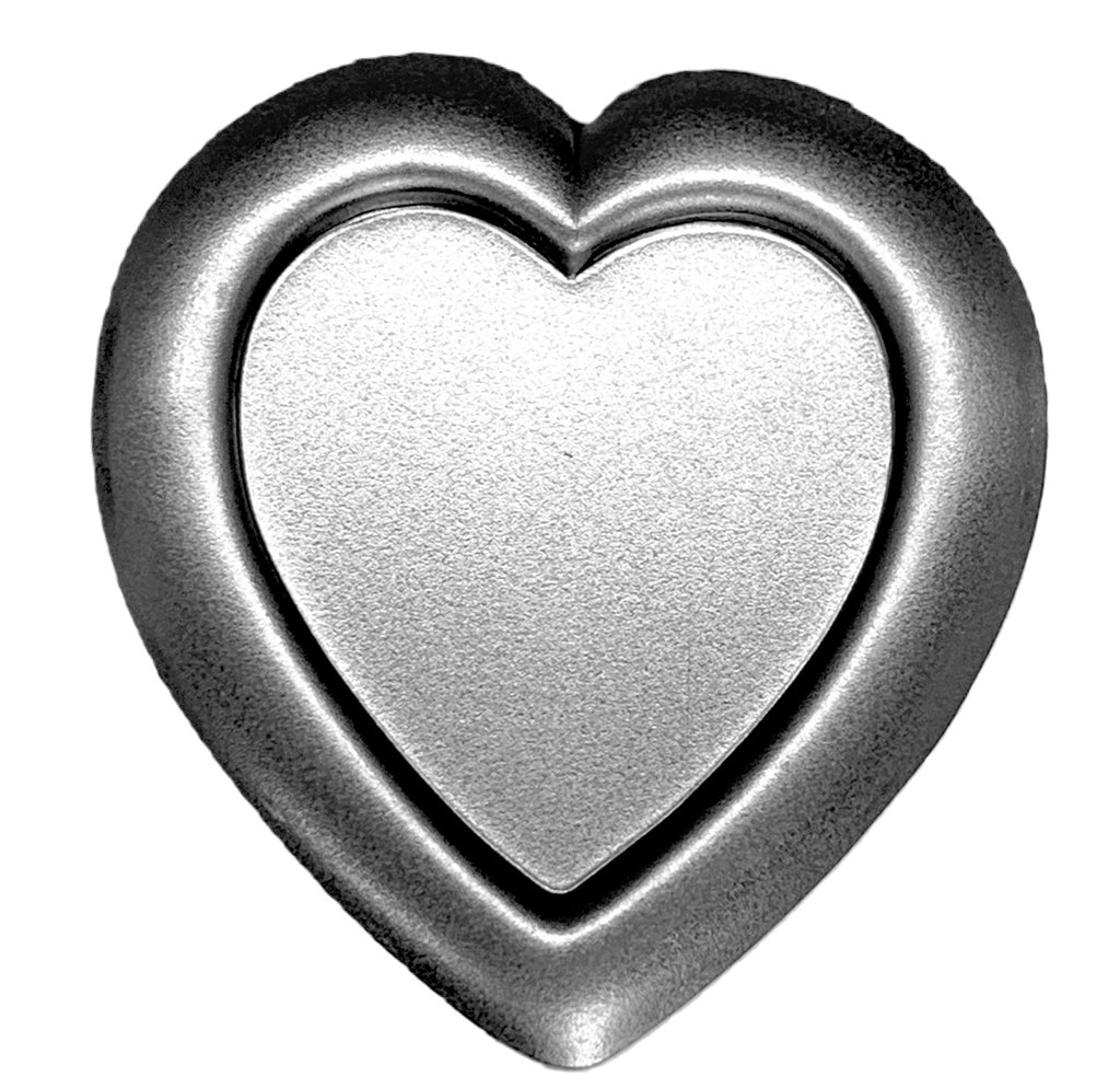 a heart made from lightweight steel to give that romantic feel to your metal handiwork.