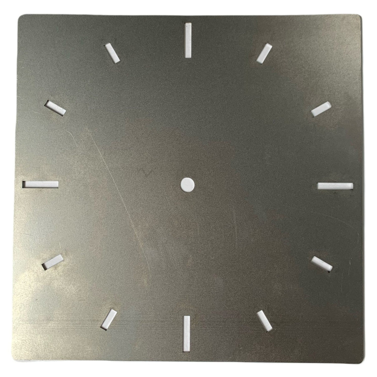 Clock Components UK MC1402 Modern Square Clock face Metalcraft