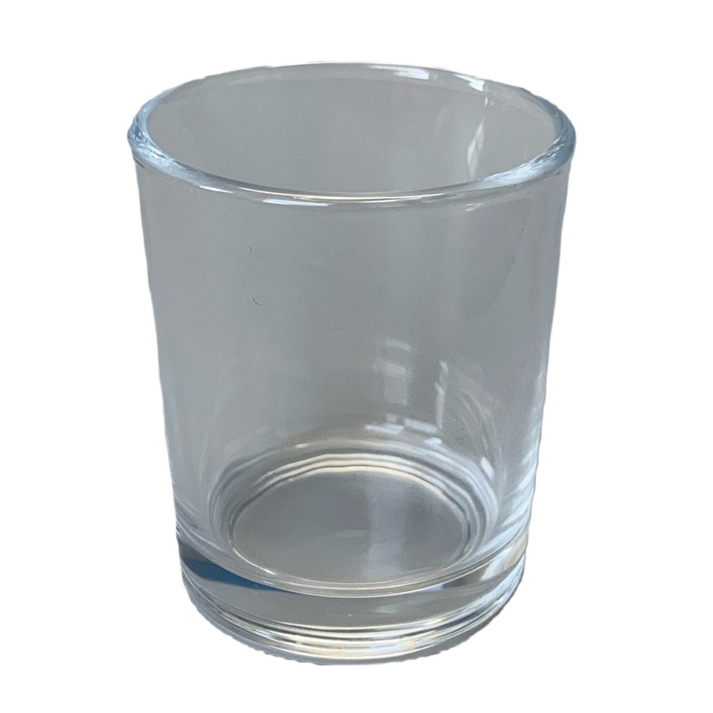 Large glass Tea Light Holders in a classic clear style