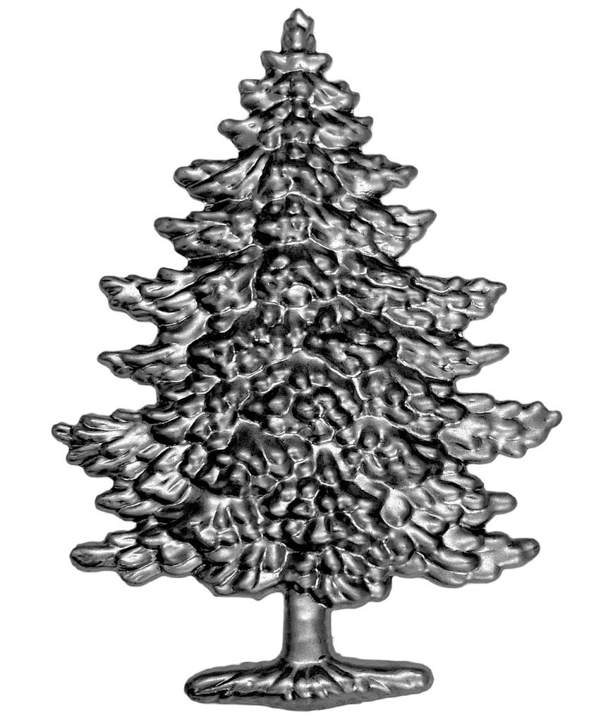 That famous Christmas tree shape in the form of a small steel stamping