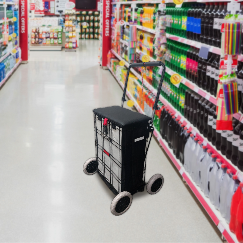 good quality shopping trolley