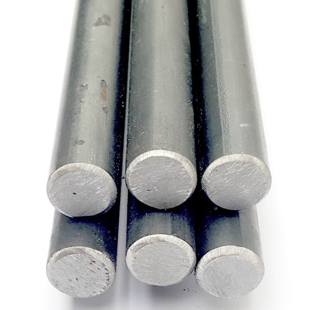 Mild Steel For Sale - 16mm diameter x 1524mm (5ft) black mild steel rods