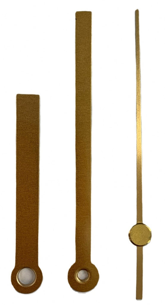 In need of Clock Spares-if so try these modern looking gold clock hands for 7 inch clocks