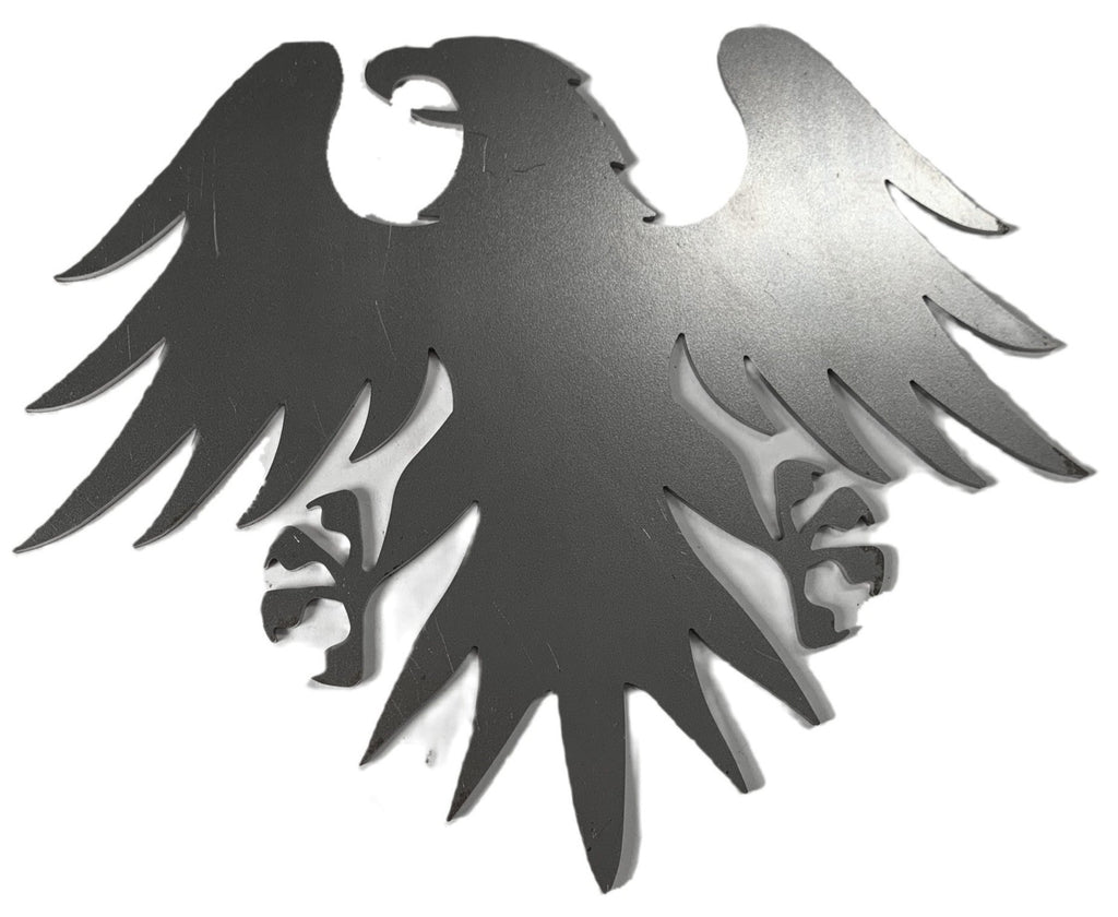 Laser eagle kestrel bird silhouette