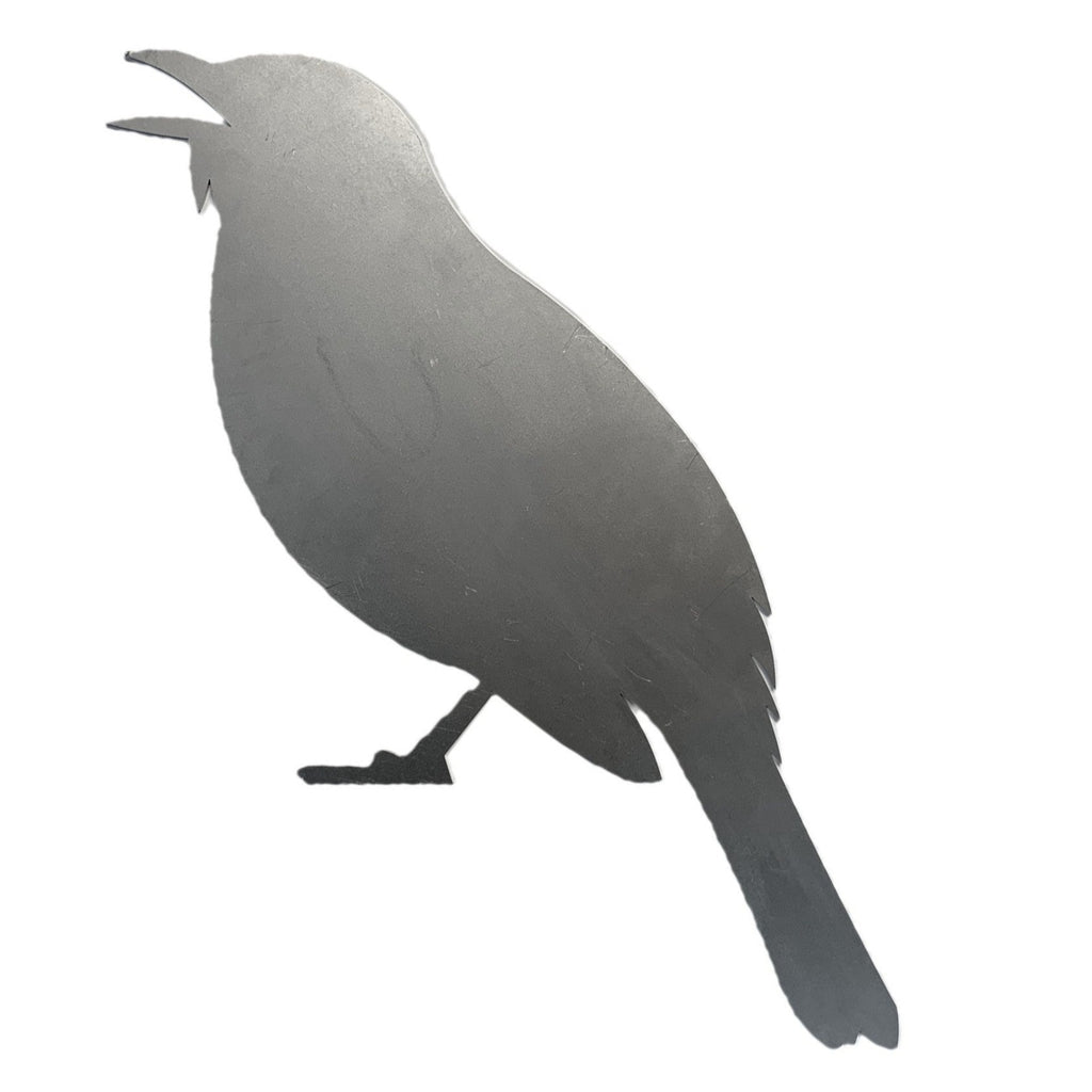 Laser bird humming black bird silhouette
