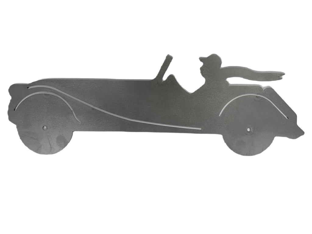 Laser classic car vintage silhouette